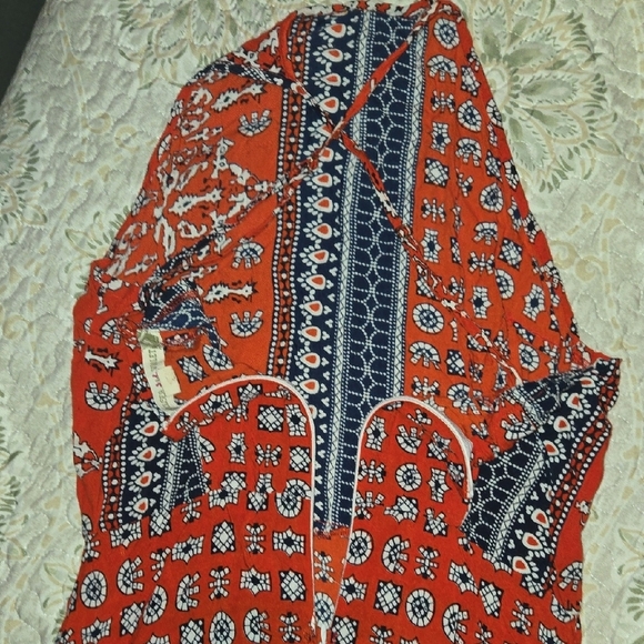 Chelsea & Violet Bright Colorful Backless Mini Summer Halter Dress Sun Summer - Picture 9 of 10